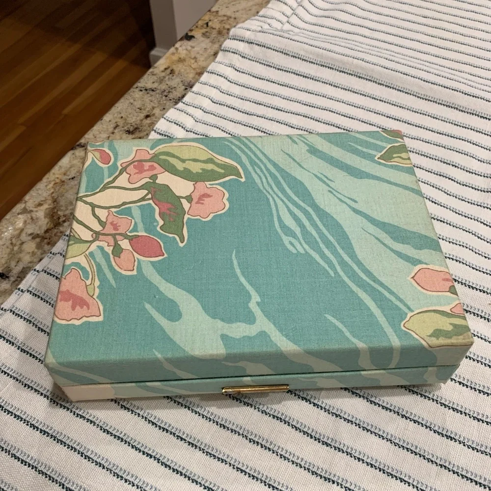 Vintage Floral Decorative Jewelry Box